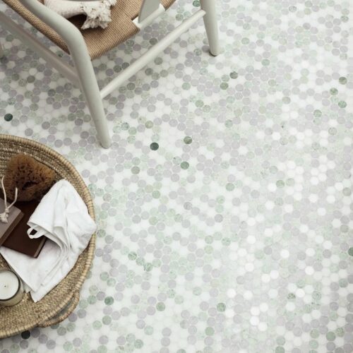 Mosaikfliser til gulve