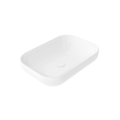 Rio rektangulaer vask 600