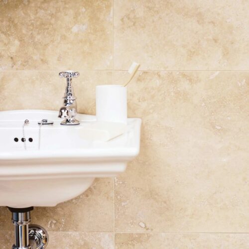Travertinfliser til vægge