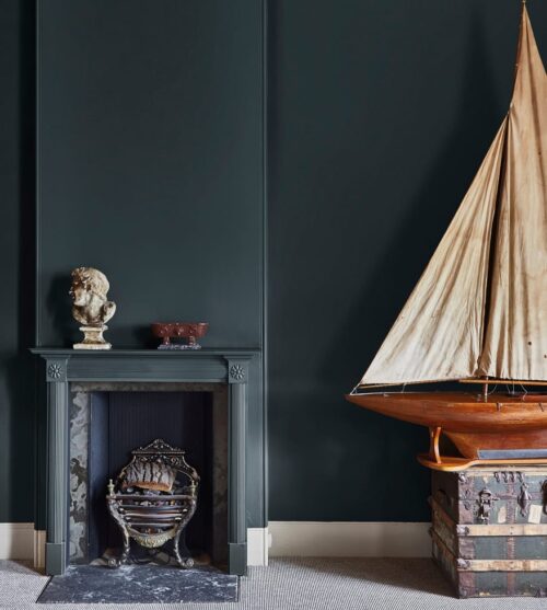 Grå og mørke farver